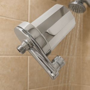 Inline Shower Filter with Easy-Change Cartridge